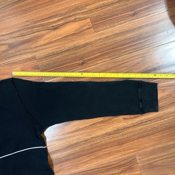 Maison Margiela Paris Black Waffle Knit Atelier Hoodie - MENS SIZE 50 - Picture 10 of 16